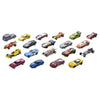 Hot Wheels Set of 20 Toy Sports & Race Cars in 1:64 Scale, Collectible Vehicles (Styles May Vary)