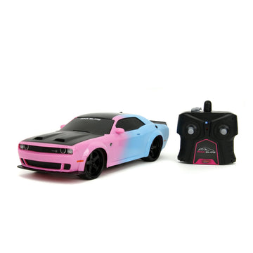 Pink Slips 1:16 Dodge Challenger Hellcat Widebody RC Radio Control Cars, Plastic, 6+