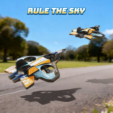 Drones for Kids Mini Stunt Remote Control Airplane, Lightweight Durable Foam Design Plane with 2.4GHz Headless Mode Gliding, One-key Take-off/Landing, 2 Batteries