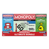 Monopoly Ultimate Bundle, Monopoly Classic Game and 2 Expansion packs, Family Board Games, Ages 8 and up