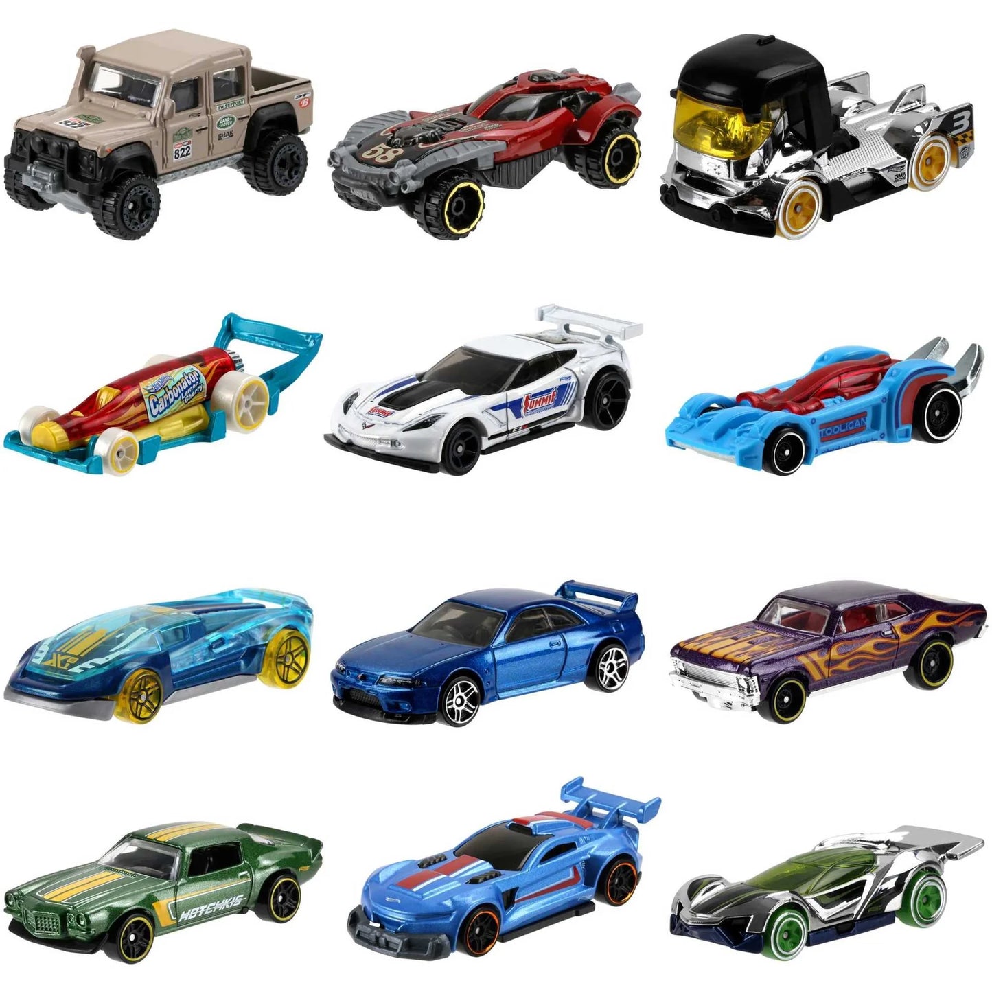 Hot Wheels 1:64 Scale Basic Toy Car or Truck (1 Car, Styles and Colors May Vary, Item May not be Pictured)