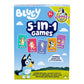 Bluey 5 Family Favorites Card Game Set, Includes Fun Bluey Versions of Snap, War, Go Fish, Old Maid And Memory, With 53 Jumbo Sized Cards, 2 - 4 Players, Ages 3
