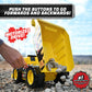 Maxx Action 18" Motorized Lights and Sound Maxx Power 2-in-1 Dig Rig, Children 3+