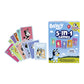 Bluey 5 Family Favorites Card Game Set, Includes Fun Bluey Versions of Snap, War, Go Fish, Old Maid And Memory, With 53 Jumbo Sized Cards, 2 - 4 Players, Ages 3