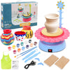 Pottery Wheel Kit for Kids, Art Supplies Arts & Crafts Kit Gift for Girls Boys Ages 8+