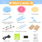 Pottery Wheel Kit for Kids, Art Supplies Arts & Crafts Kit Gift for Girls Boys Ages 8+